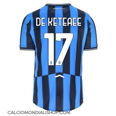 Maglie da calcio Atalanta Charles De Ketelaere #17 Prima Maglia 2025-26 Manica Corta Maglie da calcio Atalanta Charles De Ketelaere #17 Prima Maglia 2025-26 Manica Corta